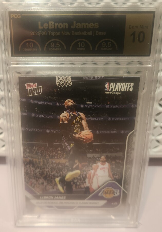 LeBron James #269 2025 Topps Now PCG 10 Gem Mint