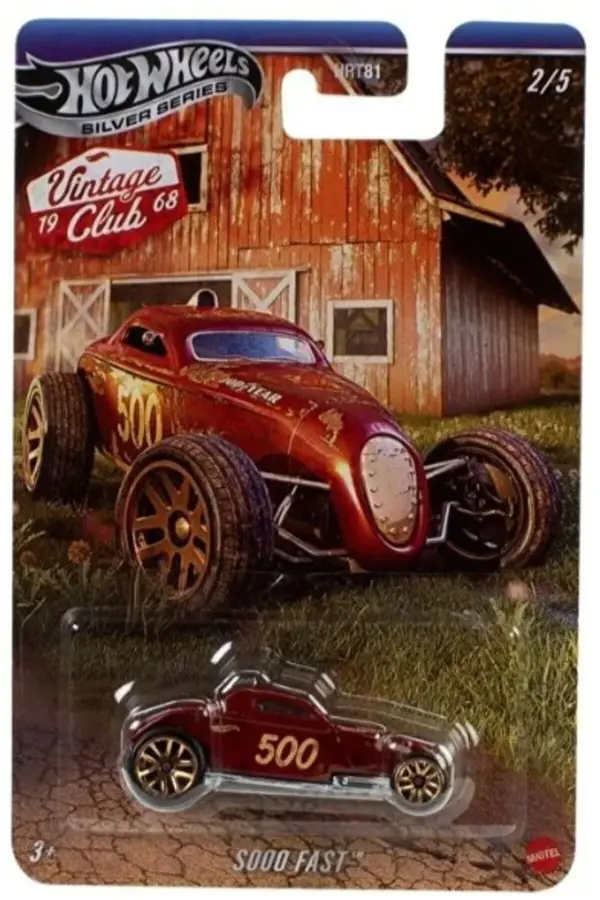 Hot Wheels Silver Series Vintage Club 1968 - Sooo Fast 2/5
