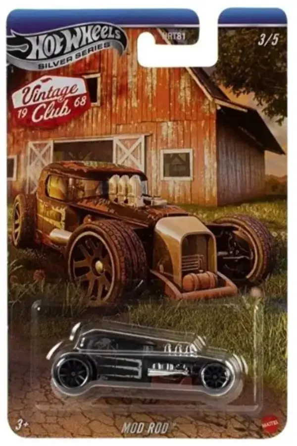 Hot Wheels Silver Series Vintage Club 1968 - Mod Rod 3/5