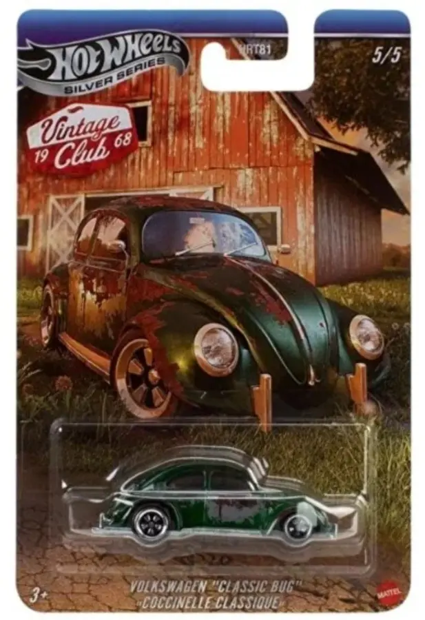 Hot Wheels Silver Series Vintage Club 1968 - Volkswagen