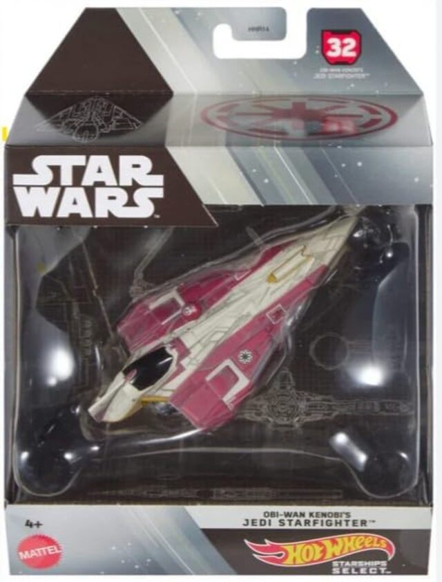 Hot Wheels Star Wars Starship Select - Obi-Wan Kenobi's Jedi Starfighter #32