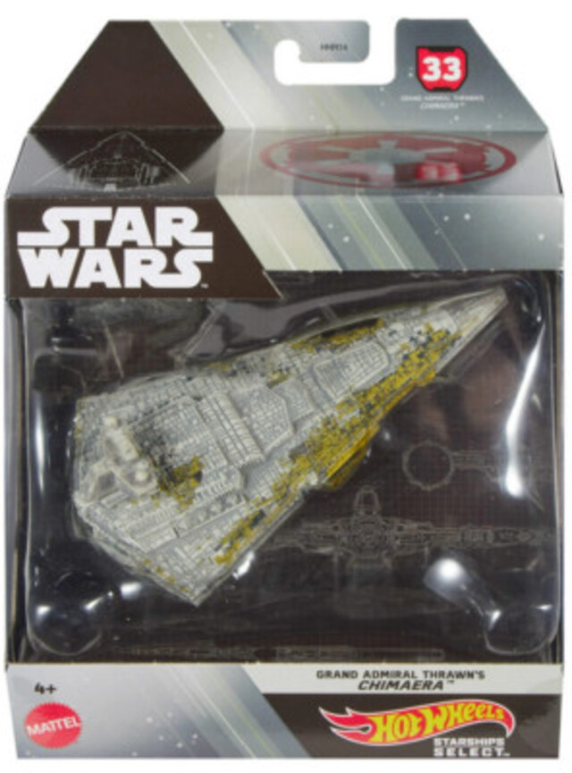 Hot Wheels Star Wars Starship Select - Grand Admiral Thrawn's Chimaera #33