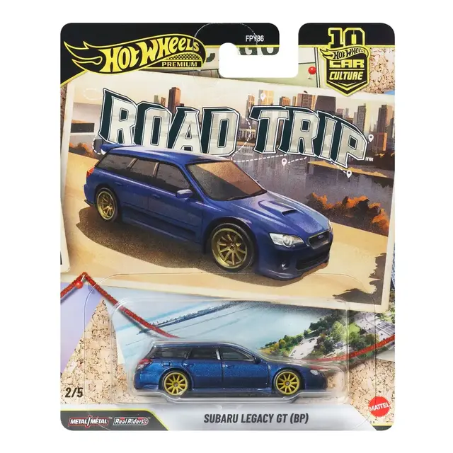 Hot Wheels Car Culture ROAD TRIP Subaru Legacy GT (BP) 2/5