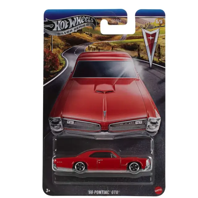 Hot Wheels Silver Series 2026 Pontiac '66 Pontiac GTO 5/5