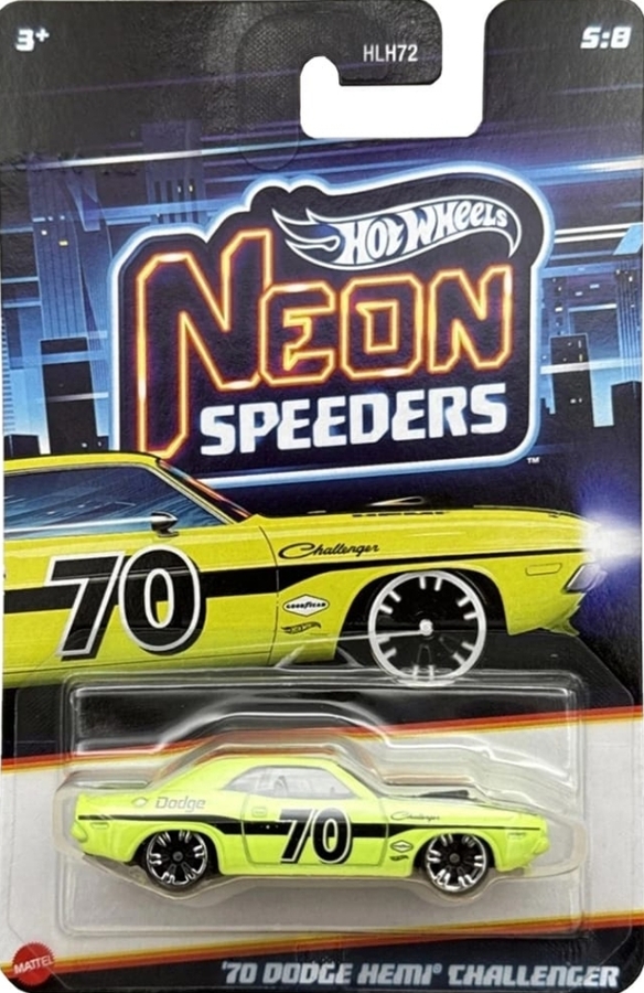 Hot Wheels 2026 Neon Speeders '70 Dodge Hemi Challenger