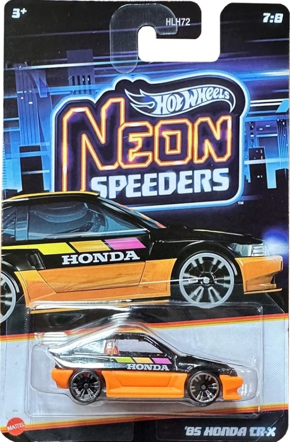 Hot Wheels 2026 Neon Speeders '85 Honda CR-X