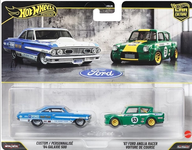 Hot Wheels 2026 Car Culture 2-Pack Ford Racers