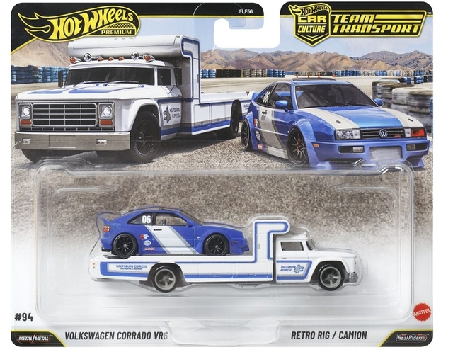 Hot Wheels 2026 Car Culture: Team Transport - Volkswagen Corrado VR6 & Retro Rig