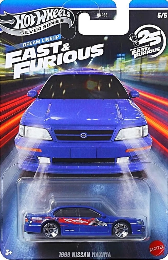 Hot Wheels 2026 Fast & Furious: Dream Lineup 1999 Nissan Maxima