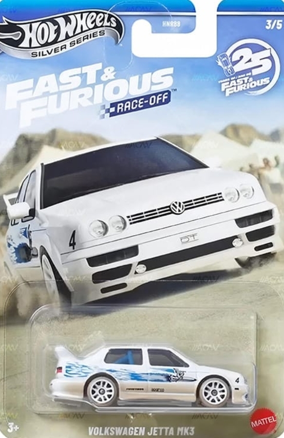 Hot Wheels 2026 Fast & Furious: Race-Off Volkswagen Jetta MK3
