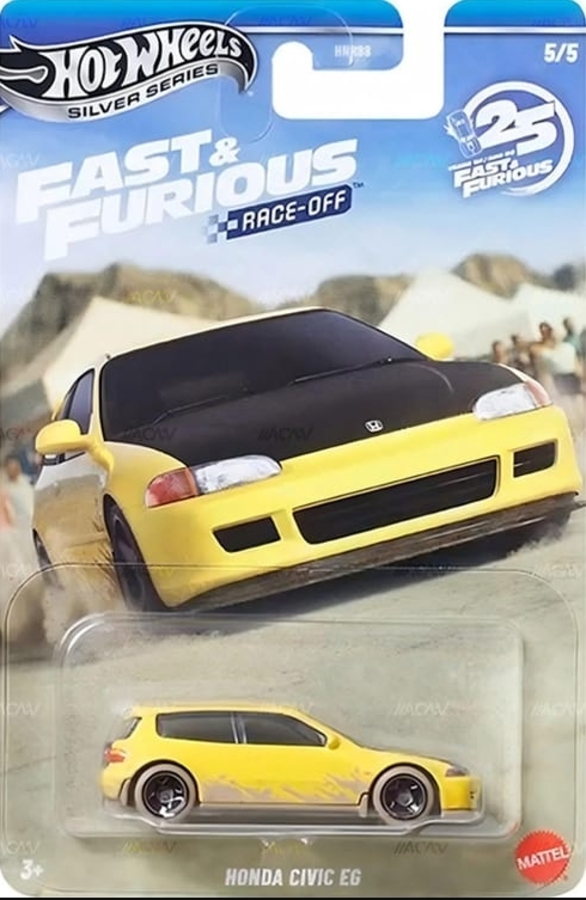 Hot Wheels 2026 Fast & Furious: Race-Off Honda Civic EG