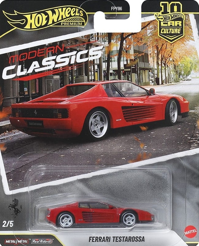 Hot Wheels 2026 Car Culture - Modern Classics Ferrari Testarossa