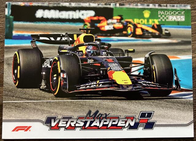 Max Verstappen #31 2024 Topps Paddock Pass Formula 1