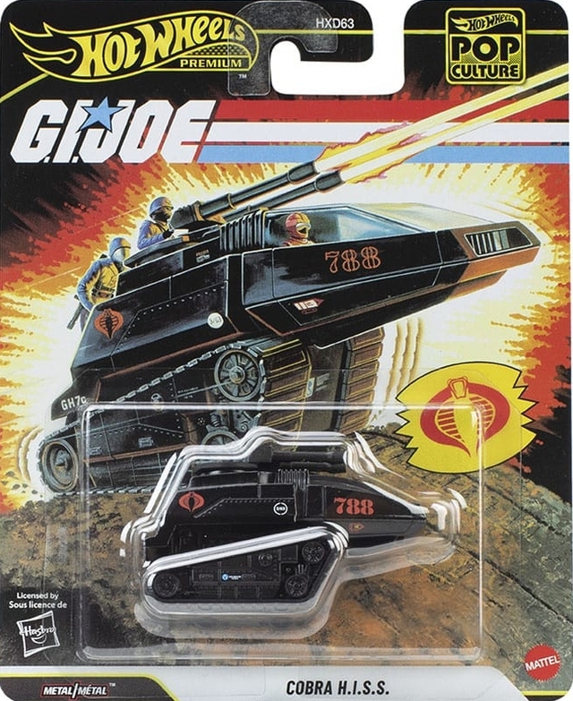 Hot Wheels 2026 Pop Culture Cobra H.I.S.S. - G.I. Joe