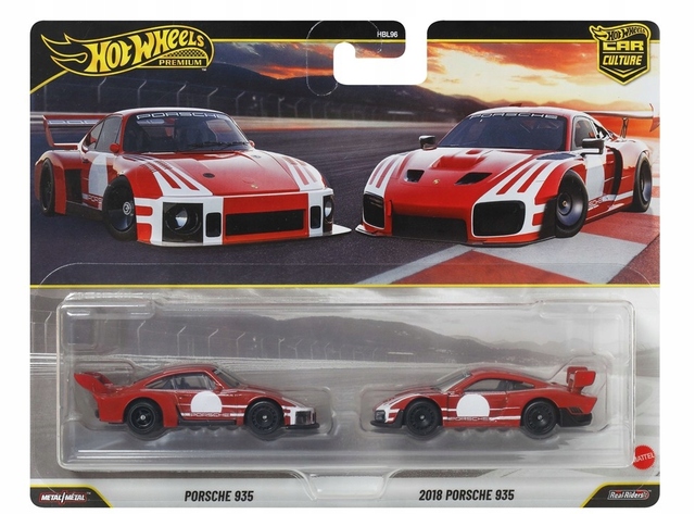 Hot Wheels Premium 2-Pack Porsche 935 / 2018 Porsche 935