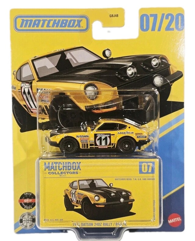 Matchbox Collectors - 1972 Datsun 240Z Rally / Rallye
