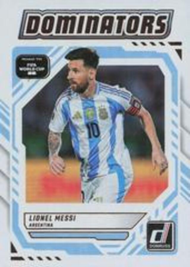 Lionel Messi #3 2025 Panini Donruss Road to FIFA Dominators
