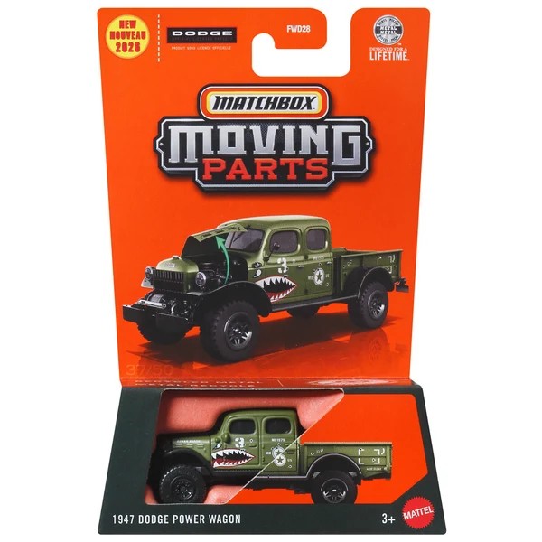 Matchbox Moving Parts 1947 Dodge Power Wagon