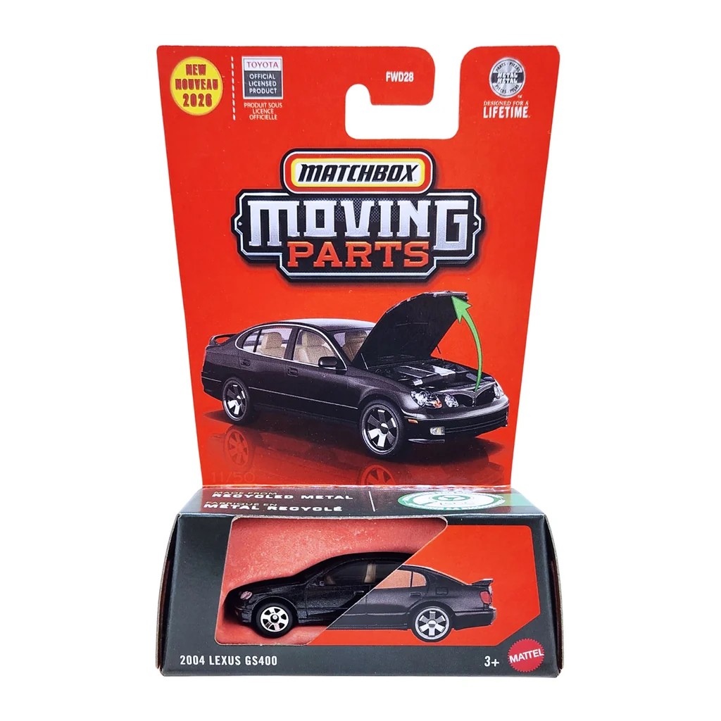 Matchbox Moving Parts 2004 Lexus GS400