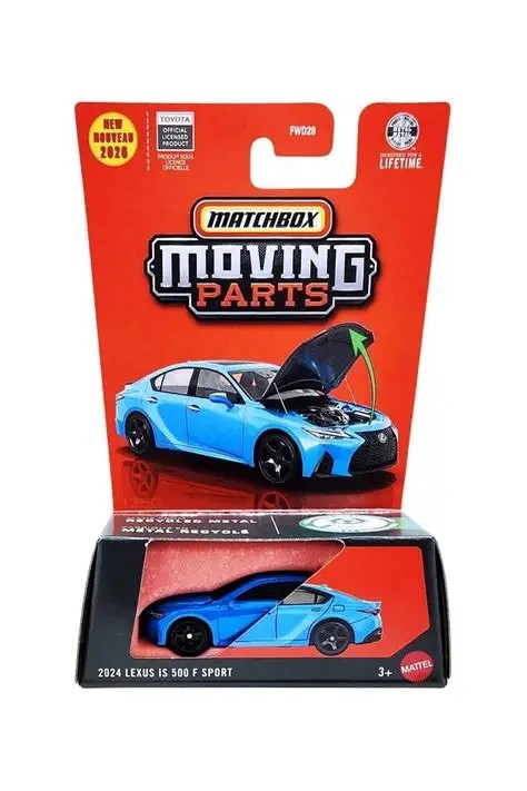 Matchbox Moving Parts 2024 Lexus IS 500 F Sport