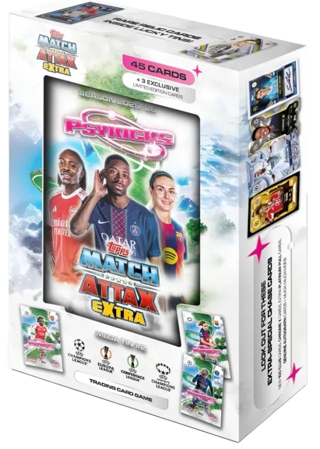 Topps Match Attax Extra UEFA Club Competitions 2025/26 Psykicks Mega Tin #2