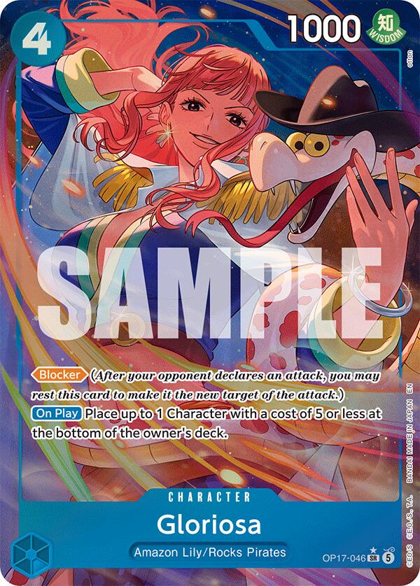 Gloriosa [Alternate Art] OP17-046 One Piece World's Strongest Warriors