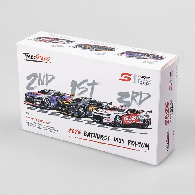 Track star - 2025 REPCO BATHURST 1000 PODIUM TRIPLE SET