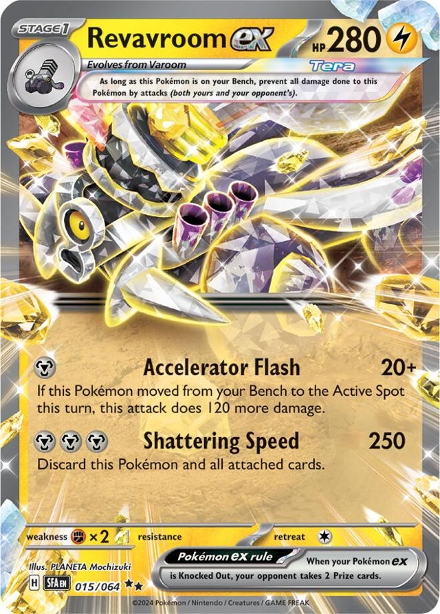 Pokemon TCG: Revavroom EX 15/64 Shrouded Fable