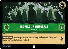 Disney Lorcana: Shimmering Skies UNCOMMON FOIL Tropical Rainforest - Jaguar Lair #102/204