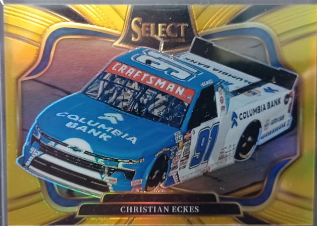 Christian Eckes [Gold] #137 2026 Panini Select NASCAR 1/10