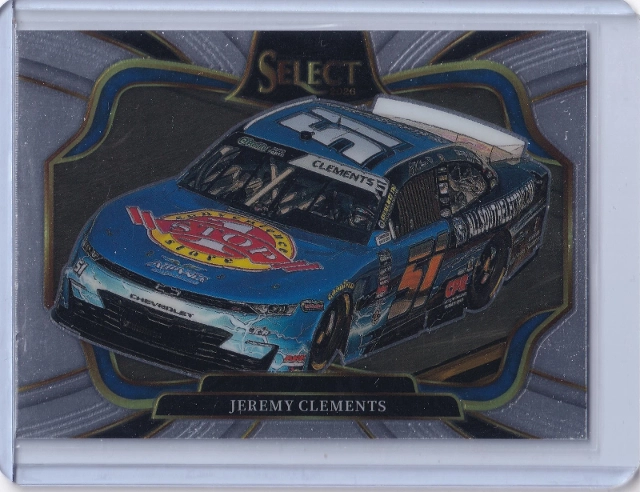 Jeremy Clements #185 2026 Panini Select NASCAR