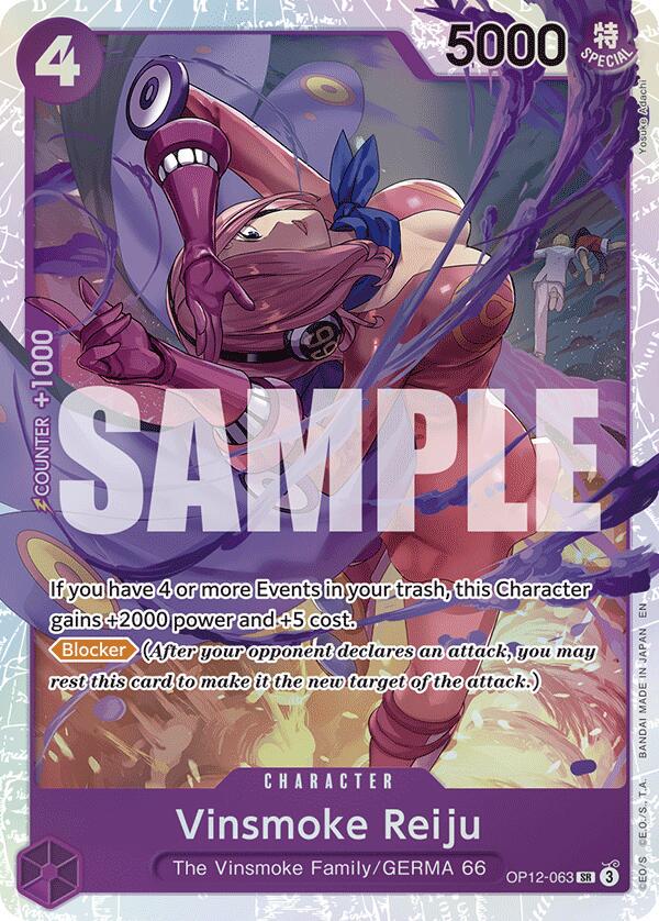 Vinsmoke Reiju OP12-063 One Piece Legacy of the Master