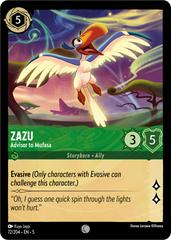 Disney Lorcana: Shimmering Skies COMMON FOIL Zazu - Advisor To Mufasa #72/204