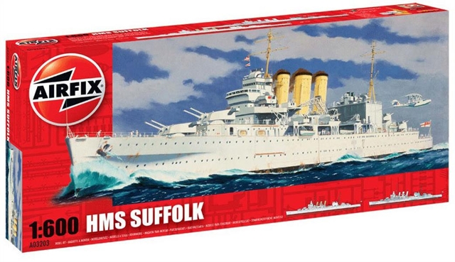HMS Suffolk Kitset - Airfix 1/600