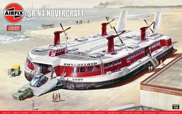 BHC SR.N4 Hovercraft Kitset - Airfix 1/144