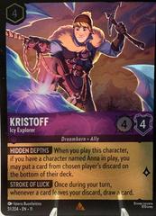 Disney Lorcana: Winterspell RARE FOIL Kristoff - Icy Explorer #51/204