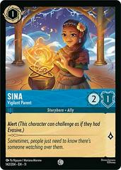 Disney Lorcana: Winterspell COMMON FOIL Sina - Vigilant Parent #142/204