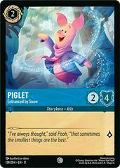 Disney Lorcana: Winterspell COMMON FOIL Piglet - Entranced By Snow #139/204