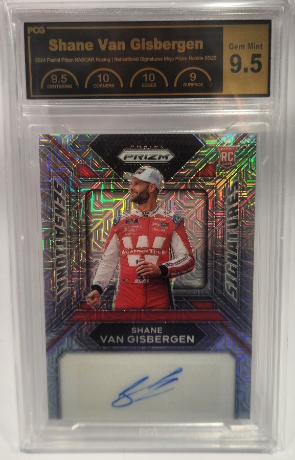 Shane Van Gisbergen [Mojo] #SS-SVG 2024 Panini Prizm NASCAR Sensational Signature 05/25
