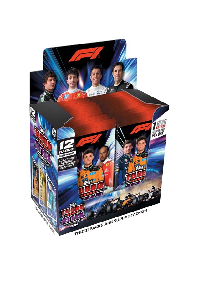 F1 Topps Turbo Attax 2026 Trading Cards - 24 packs