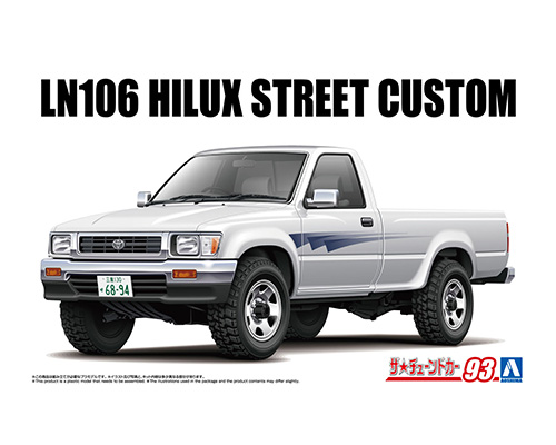 LN106 Toyota Hilux Longbed Street Custom '94 - Aoshima Kitset 1/24