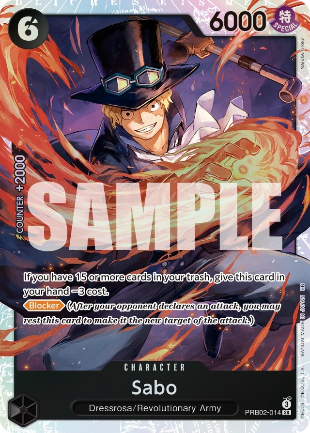 Sabo PRB02-014 One Piece Premium Booster 2