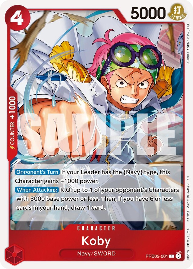 Koby PRB02-001 One Piece Premium Booster 2