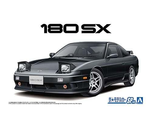 Nissan RPS13 180SX Type X '96 Custom Wheel - 1/24 Aoshima Kitset #SP-14