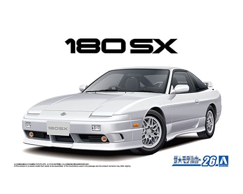 Nissan RPS13 180SX Type X '96 - 1/24 Aoshima Kitset #26