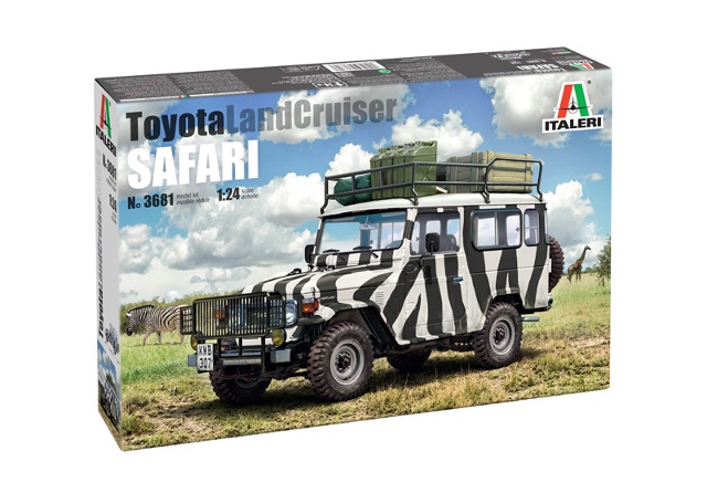 Toyota Land Cruiser Safari - 1/24 Italeri Kitset No. 3681