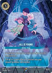 Disney Lorcana: Archazia's Island ENCHANTED All Is Found #220/204