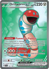 Pokemon TCG: Orthworm ex #162 Pokemon Stellar Crown