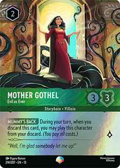Disney Lorcana: Attack Of The Vine EPIC HOLO Mother Gothel - Evil As Ever #214/207