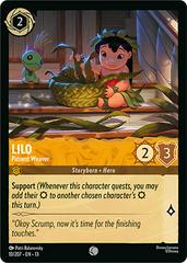 Disney Lorcana: Attack Of The Vine COMMON FOIL Lilo - Patient Weaver #10/207